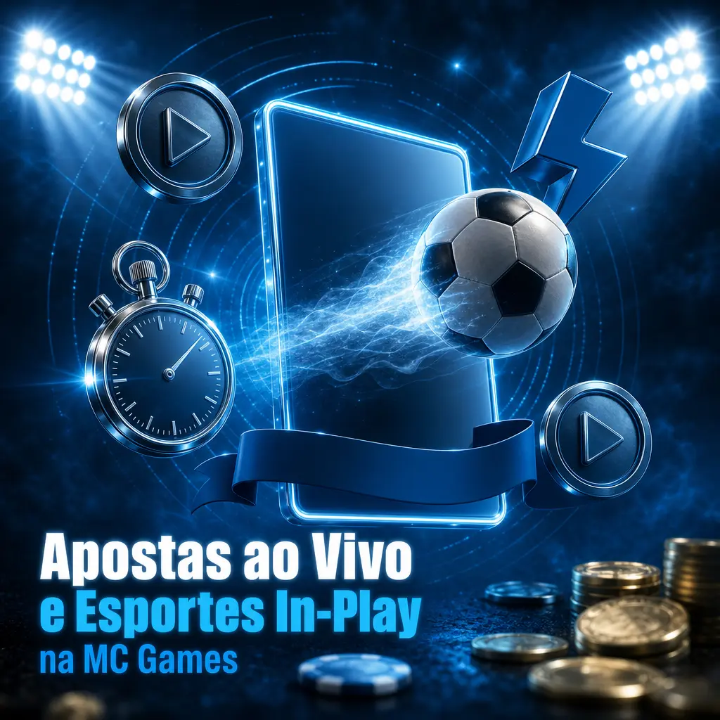 Apostas ao vivo na MC Games com odds atualizadas em tempo real e estatísticas da partida em futebol e tênis