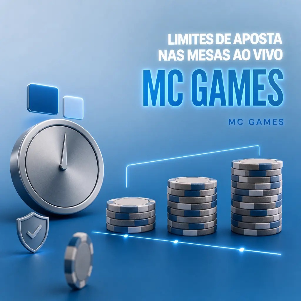 Limites de aposta nas mesas de cassino ao vivo MC Games, de 1 BRL até 10.000 BRL por rodada VIP