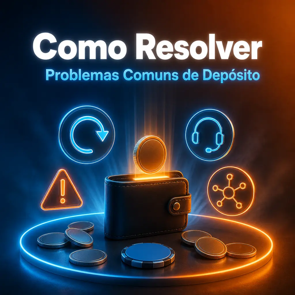Solução para problemas de depósito via PIX, cripto ou cartão na MC Games, com dicas de suporte e segurança.