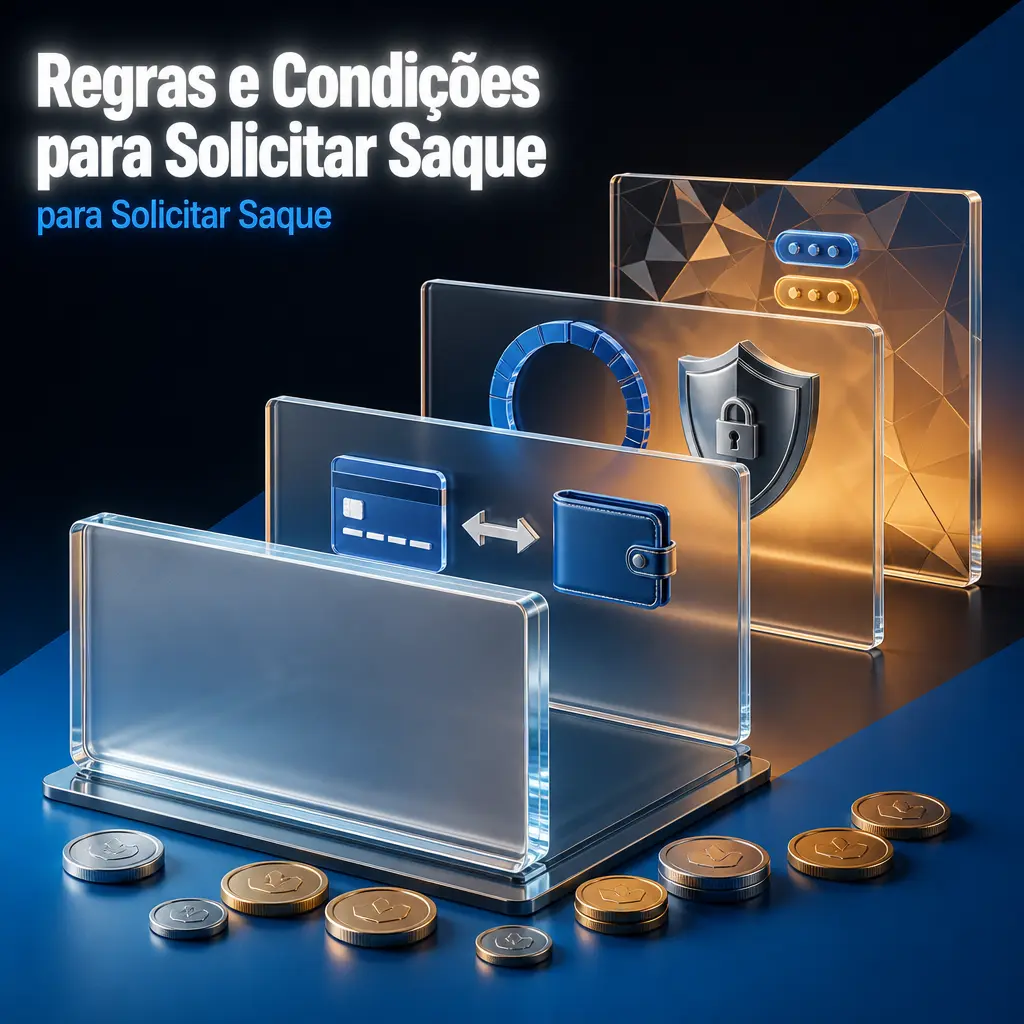Regras e condições de saque na MC Games: mesmo método do depósito, rollover cumprido e dados corretos para liberação.