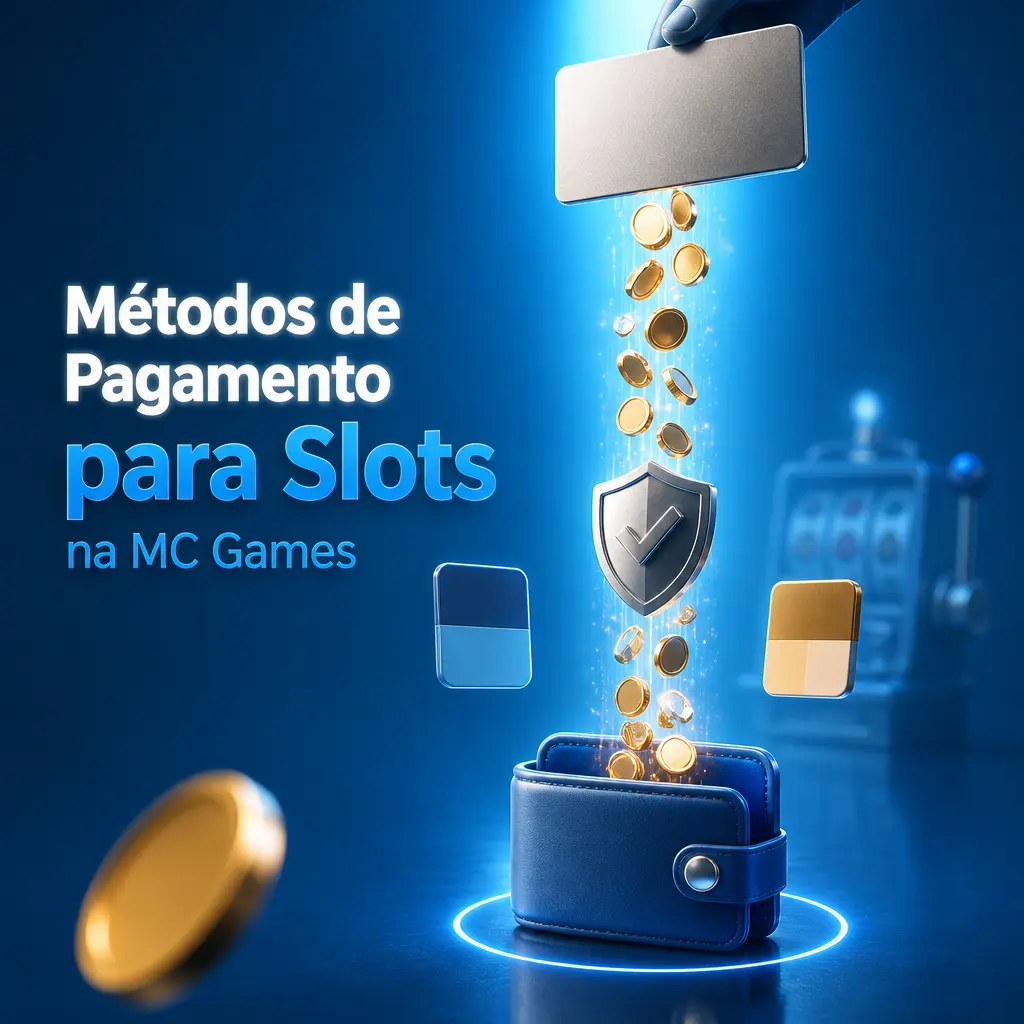 Métodos de pagamento para slots na MC Games: PIX, cartão de crédito e boleto para depósitos e saques rápidos