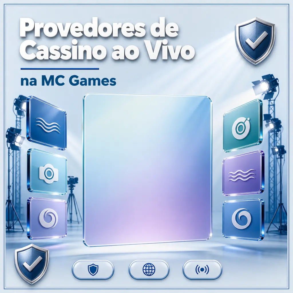 Mesas de cassino ao vivo na MC Games com jogos da Evolution, Pragmatic Play, Ezugi, Playtech, Vivo Gaming e Lucky Streak