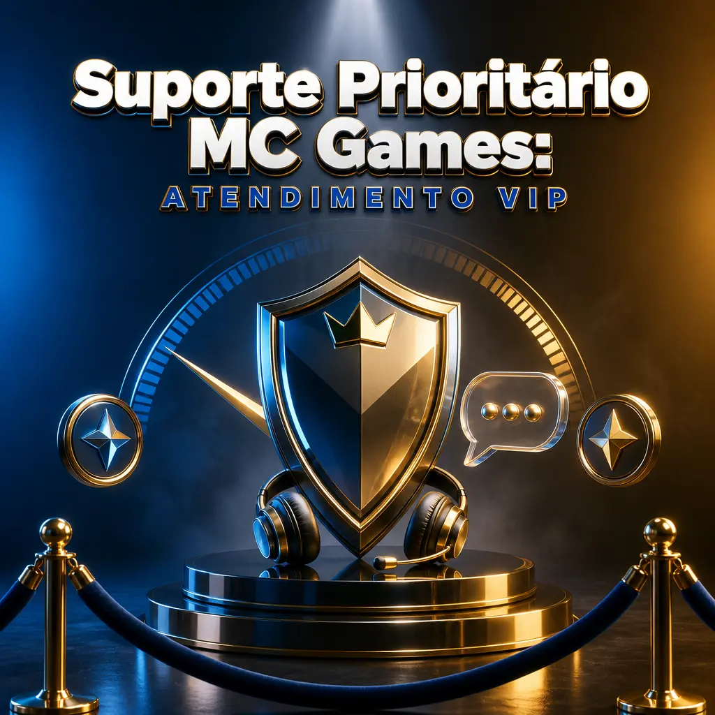 Atendimento VIP da MC Games: suporte prioritário com gerente pessoal, chat rápido e saques com prioridade na fila